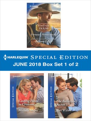 cover image of Harlequin Special Edition June 2018 Box Set--Book 1 of 2